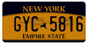 GYC5816  license plate in NY