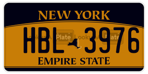 HBL3976  license plate in NY