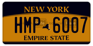 HMP6007  license plate in NY
