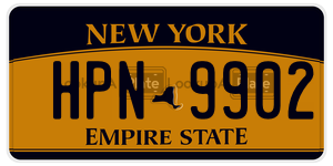HPN9902  license plate in NY