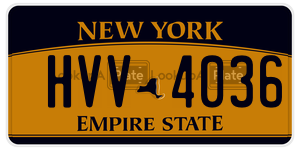 HVV4036  license plate in NY