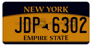 JDP6302  license plate in NY