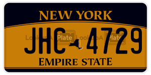 JHC4729 license plate in New York