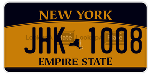 JHK1008  license plate in NY