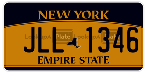 JLL1346  license plate in NY