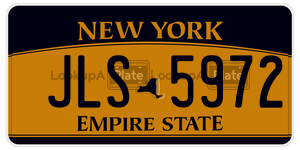 JLS5972  license plate in NY
