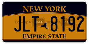 JLT8192  license plate in NY