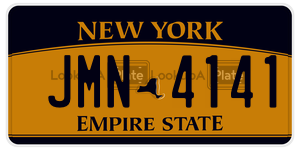 JMN4141  license plate in NY
