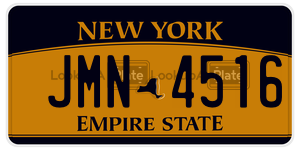 JMN4516  license plate in NY