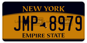 JMP8979  license plate in NY