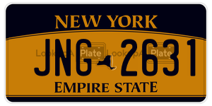 JNG2631  license plate in NY
