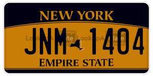 JNM1404  license plate in NY