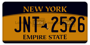 JNT2526  license plate in NY
