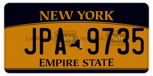 JPA9735  license plate in NY