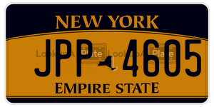 JPP4605  license plate in NY