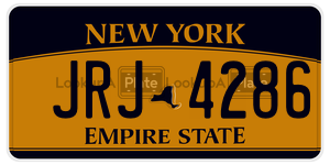 JRJ4286  license plate in NY