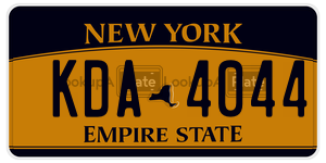 KDA4044  license plate in NY