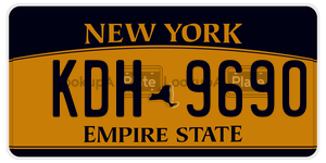 KDH9690  license plate in NY