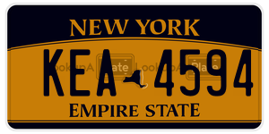 KEA4594  license plate in NY