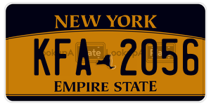 KFA2056  license plate in NY