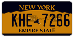 KHE7266 license plate in New York