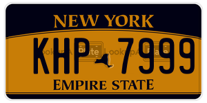 KHP7999  license plate in NY