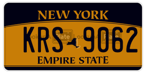KRS9062  license plate in NY