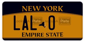 LALO license plate in New York