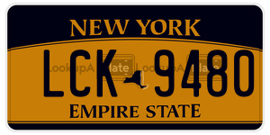 LCK9480  license plate in NY