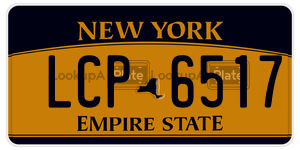 LCP6517  license plate in NY