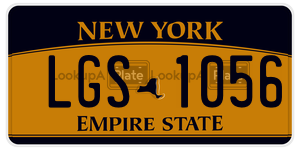 LGS1056  license plate in NY