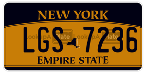 LGS7236  license plate in NY