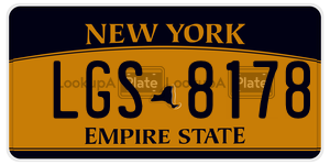 LGS8178  license plate in NY