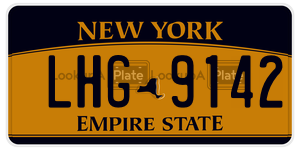 LHG9142  license plate in NY