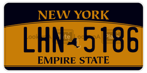 LHN5186  license plate in NY