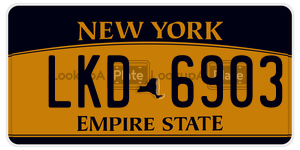 LKD6903  license plate in NY