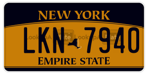 LKN7940  license plate in NY