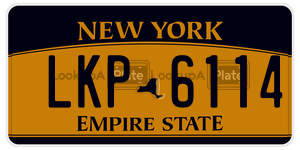 LKP6114  license plate in NY
