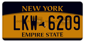 LKW6209  license plate in NY