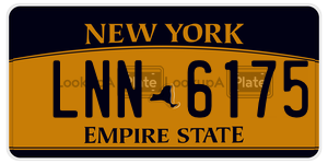 LNN6175  license plate in NY