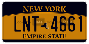 LNT4661 license plate in New York