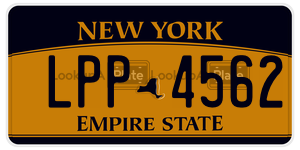 LPP4562  license plate in NY
