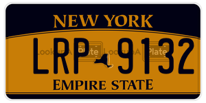 LRP9132  license plate in NY