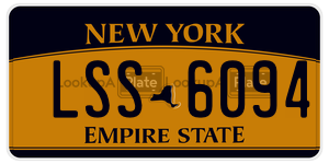 LSS6094  license plate in NY