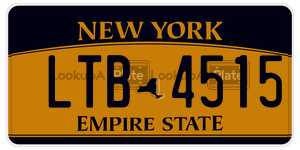 LTB4515  license plate in NY