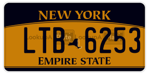 LTB6253 license plate in New York