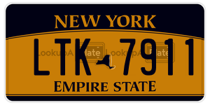 LTK7911  license plate in NY