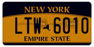 LTW6010  license plate in NY