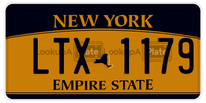 LTX1179  license plate in NY