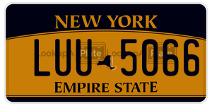 LUU5066  license plate in NY